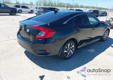 2018 Honda Civic Ex from USA, damaged, VIN 2HGFC2F71JH567527